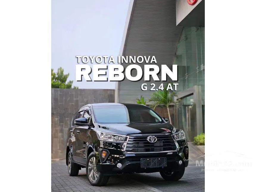 Jual Mobil Toyota Kijang Innova 2024 G 2.4 di Banten Manual MPV Abu