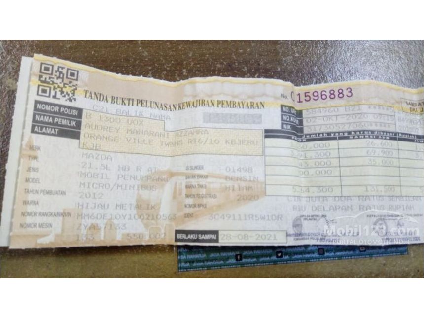 Jual Mobil Mazda 2 2012 R 1.5 di DKI Jakarta Automatic Hatchback Hijau 