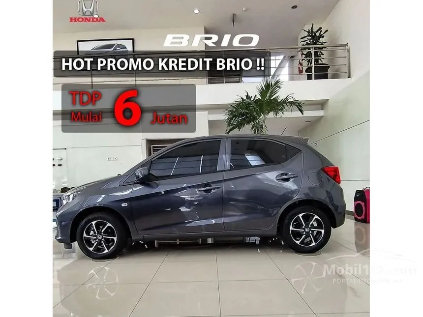 Jual Mobil Honda Brio 2024 E Satya 1.2 di Jawa Barat Automatic Hatchback Abu