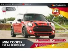 2019 MINI Cooper 2.0 S 3 Door Hatchback Garansi Mesin Transmisi 1 Tahun dan Di Jamin bebas Tabrak Banjir