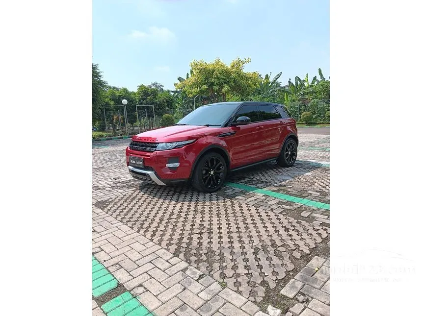 Jual Mobil Land Rover Range Rover Evoque 2015 Dynamic Si4 2.0 di DKI Jakarta Automatic SUV Merah Rp 595.000.000