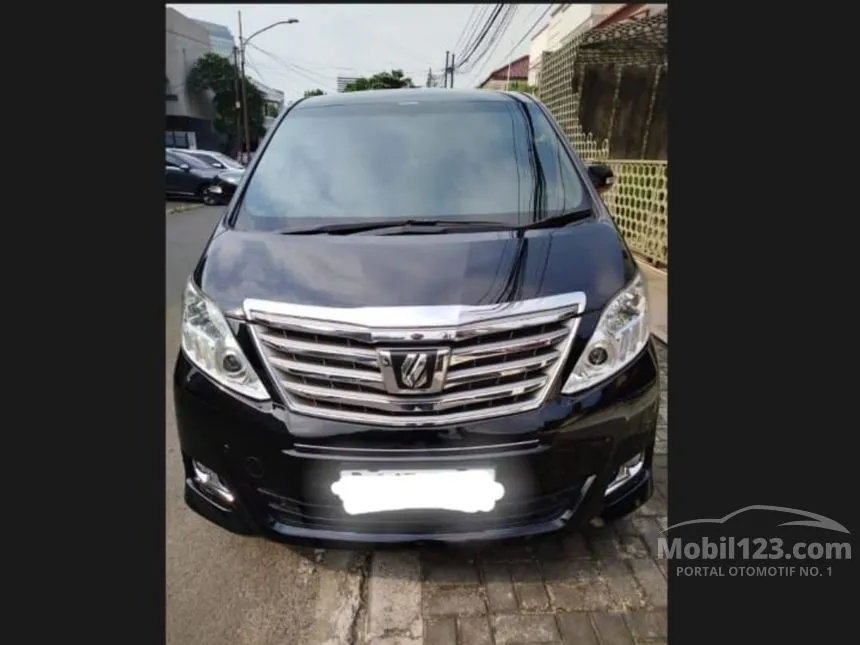 Jual Mobil Toyota Alphard 2013 X 2.4 di DKI Jakarta Automatic MPV Hitam Rp 229.000.000