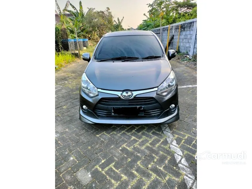 Jual Mobil Toyota Agya 2019 TRD 1.2 di Jawa Timur Automatic Hatchback Abu