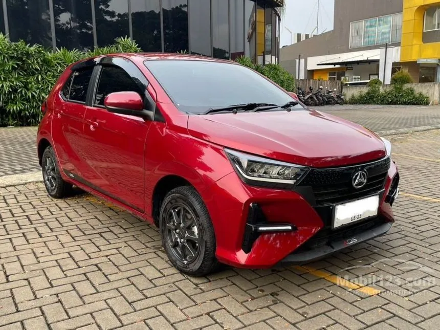 Jual Mobil Daihatsu Ayla 2023 R ADS 1.2 di Banten Automatic Hatchback Merah Rp 148.500.000