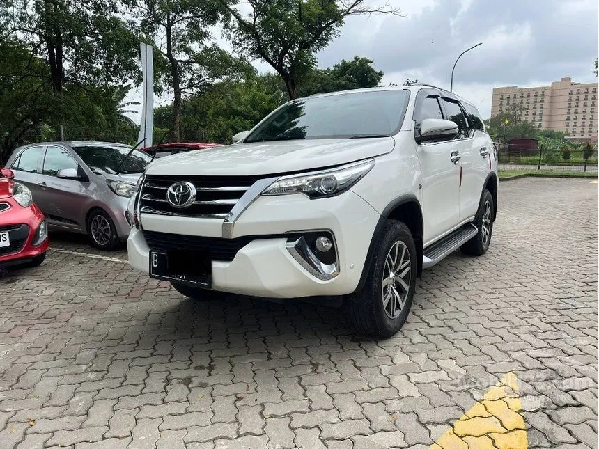 Jual Mobil Toyota Fortuner 2017 SRZ 2.7 di Banten Automatic SUV Putih Rp 329.000.000