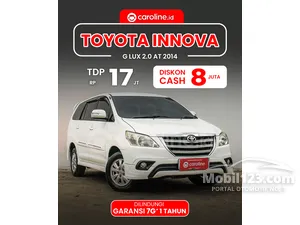 2014 Toyota Kijang Innova 2.0 G Lux MPV