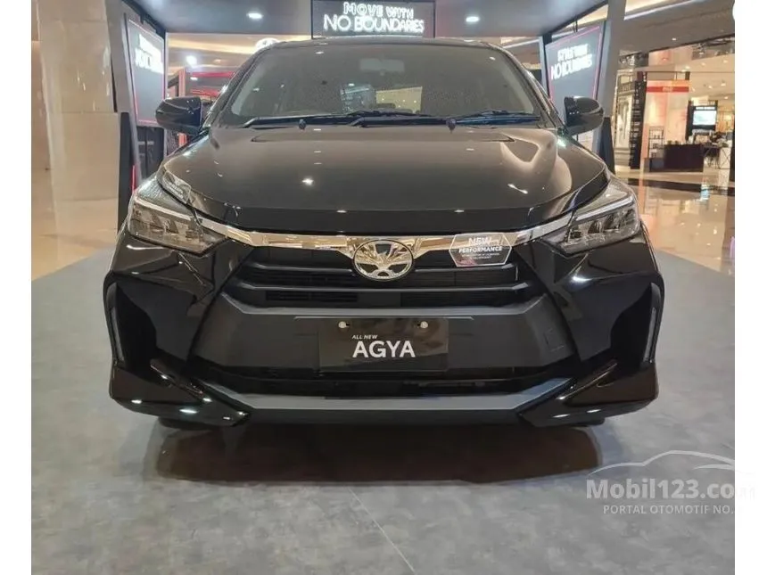 Jual Mobil Toyota Agya 2024 G 1.2 di Jawa Barat Automatic Hatchback Hitam Rp 165.000.000