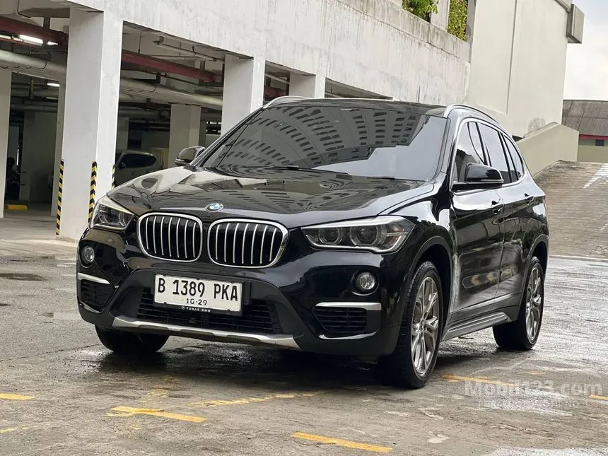 Jual Mobil BMW X1 2019 sDrive18i xLine 1.5 di DKI Jakarta Automatic SUV Hitam Rp 335.000.000