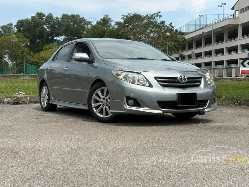 2010 Toyota Corolla Altis G Sedan