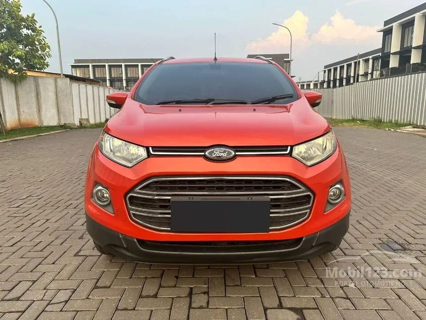 Jual Mobil Ford EcoSport 2015 Titanium 1.5 di Banten Automatic SUV Orange Rp 115.000.000