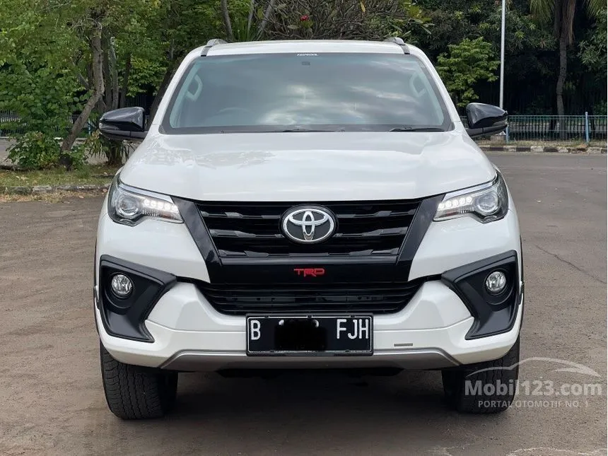 Jual Mobil Toyota Fortuner 2019 TRD 2.4 di DKI Jakarta Automatic SUV Putih Rp 419.000.000