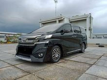 2017 Toyota Vellfire 2.5 G Limited service Record istimewa TERMURAH
