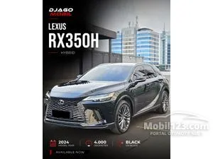 2024 Lexus RX 350h 2.5 Luxury SUV Hybrid Black Hitam RX350h RX350 h 350