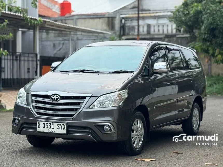 2014 Toyota Kijang Innova E MPV
