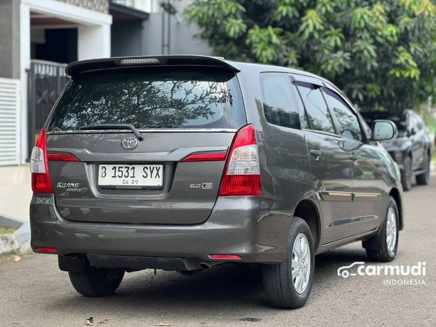 2014 Toyota Kijang Innova E MPV