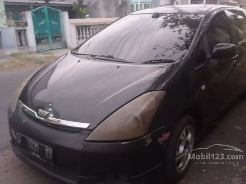 Jual Mobil Toyota Wish 2003 1.8 di Jawa Timur Automatic MPV Hitam Rp 87.000.000