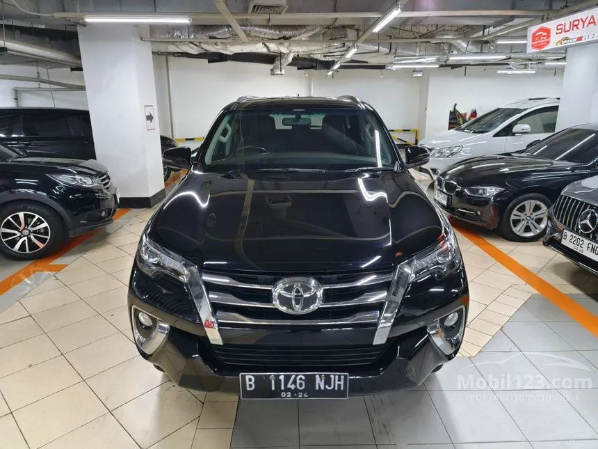 Jual Mobil Toyota Fortuner 2019 VRZ 2.4 di DKI Jakarta Automatic SUV Hitam Rp 369.000.000