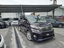 2012 TOYOTA VELLFIRE 2.4 Z SPEC **ONE YEAR WARRANTY ** FREE ROAD TAX ** STOCK CLEAREAN **