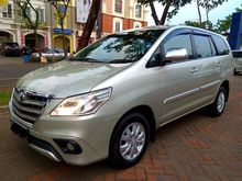 Toyota innova G diesel MATiC 2014 silver tgn`01 TERAWAT