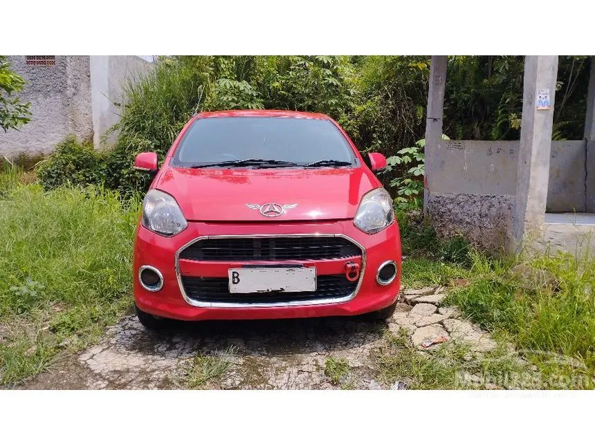 Jual Mobil Daihatsu Ayla 2015 X 1.0 di DKI Jakarta Automatic Hatchback Merah Rp 80.000.000