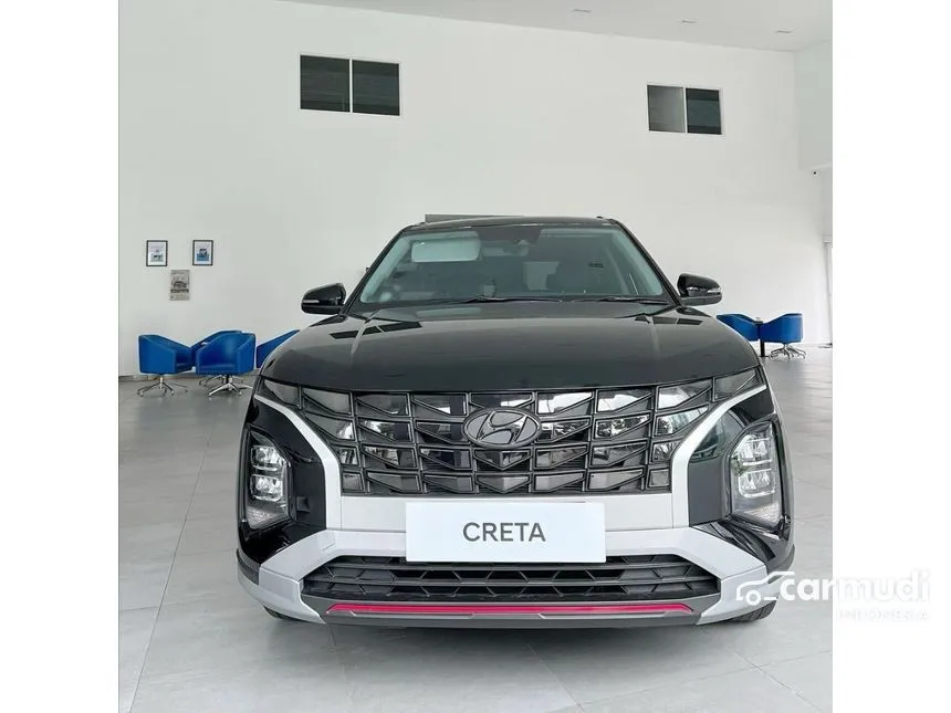 Jual Mobil Hyundai Creta 2024 Prime 1.5 di Jawa Barat Automatic Wagon Hitam Rp 375.000.000