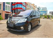 Nissan Serena 2.0 Highway Star 2.0 AT 2013 Hitam metalik mobil terawat dan siap pakai Bisa kredit data daerah