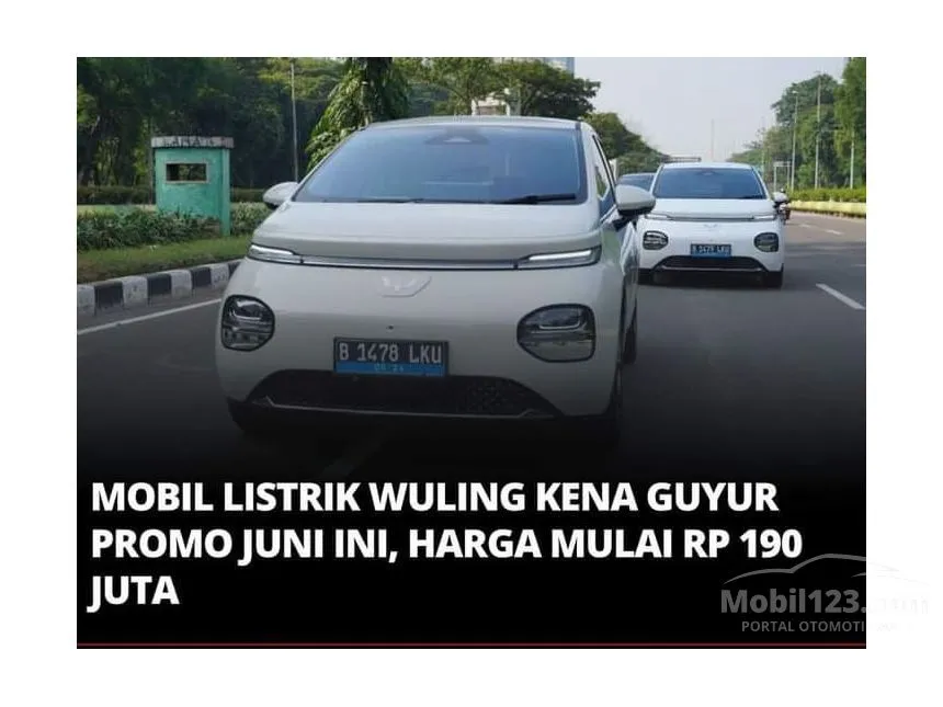 Jual Mobil Wuling Binguo EV 2024 410Km Premium Range di Banten Automatic Hatchback Lainnya Rp 35.000.000