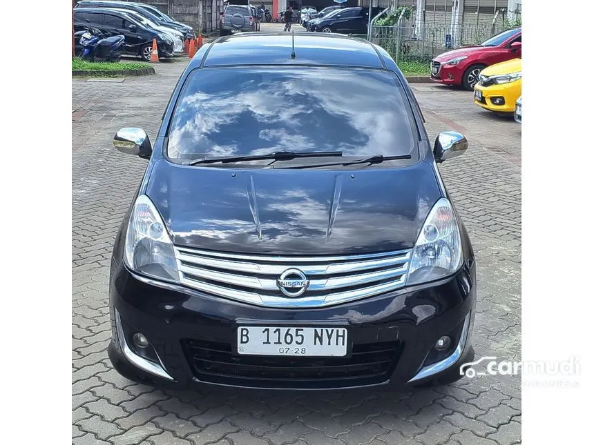 Jual Mobil Nissan Grand Livina 2013 XV 1.5 di Banten Automatic MPV Hitam Rp 86.000.000