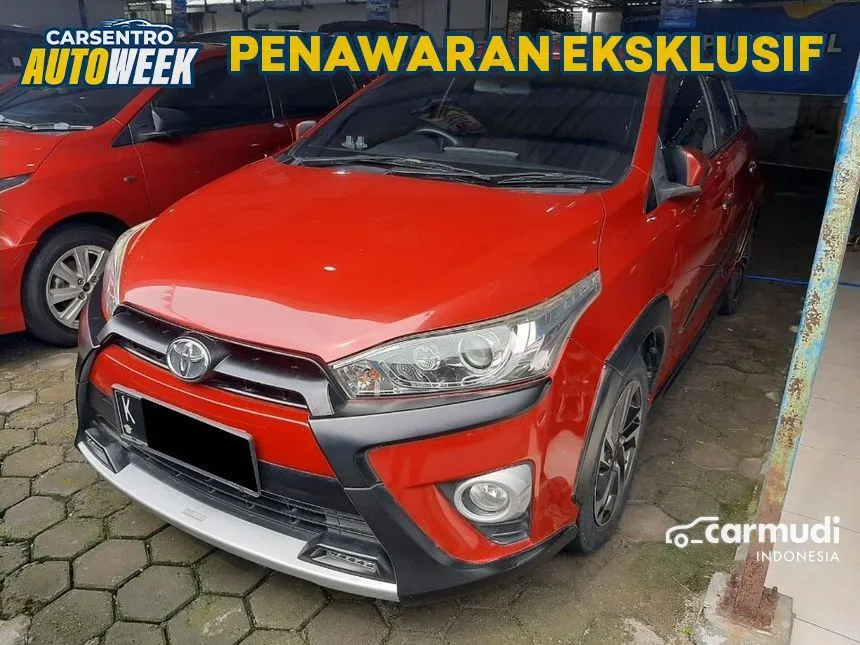 Jual Mobil Toyota Yaris 2017 TRD Sportivo Heykers 1.5 di Jawa Tengah Automatic Hatchback Merah Rp 187.000.000