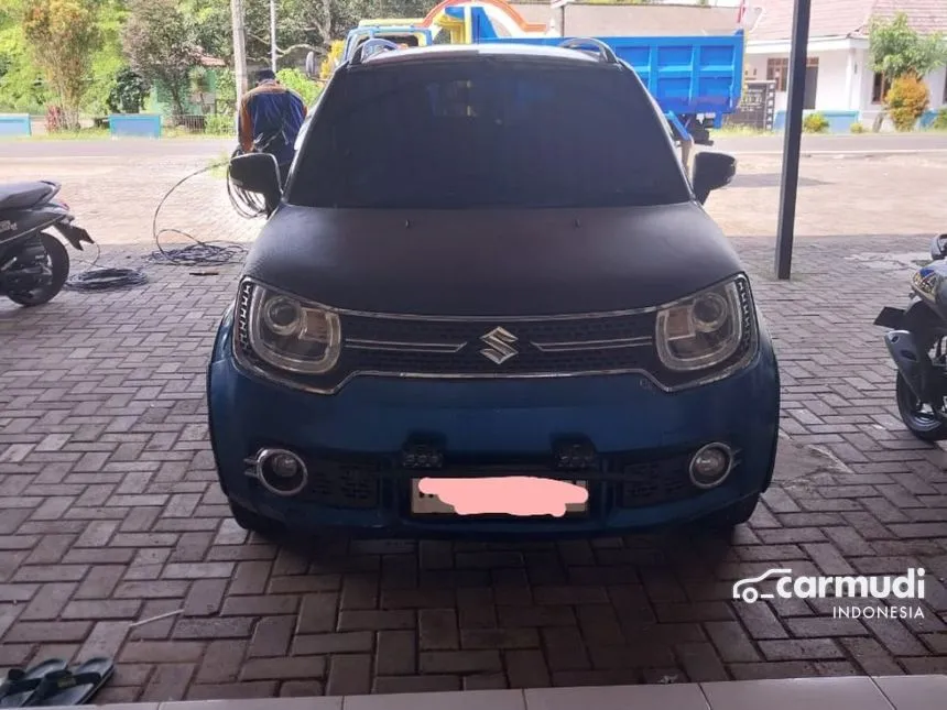 Jual Mobil Suzuki Ignis 2019 GX 1.2 di DKI Jakarta Automatic SUV Biru Rp 130.000.000