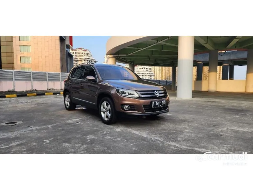 Jual Mobil Volkswagen Tiguan 2014 TSI 1.4 di DKI Jakarta Automatic SUV Coklat Rp 150.000.000
