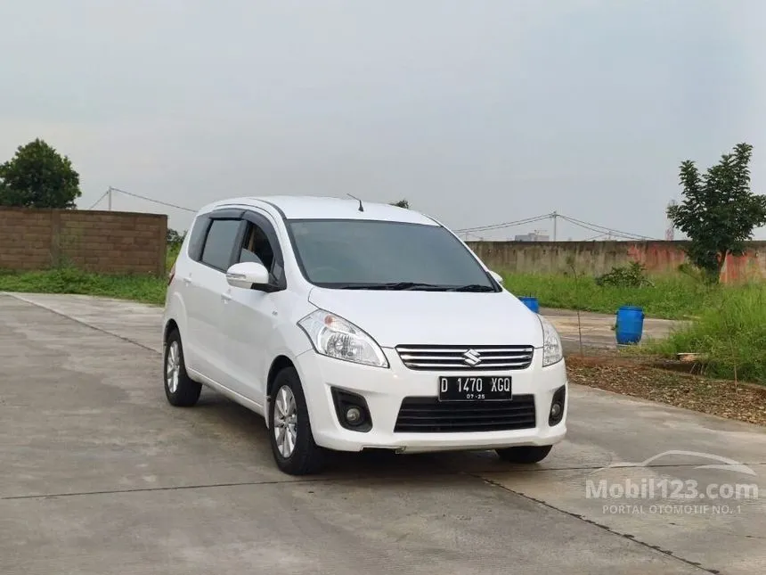 Jual Mobil Suzuki Ertiga 2015 GL 1.4 di Jawa Barat Automatic MPV Putih Rp 139.000.000