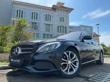 2016 Mercedes-Benz C200 2.0 Avantgarde Sedan Nik2016 Black On Black Km40rb Record #AUTOHIGH #BEST DEAL
