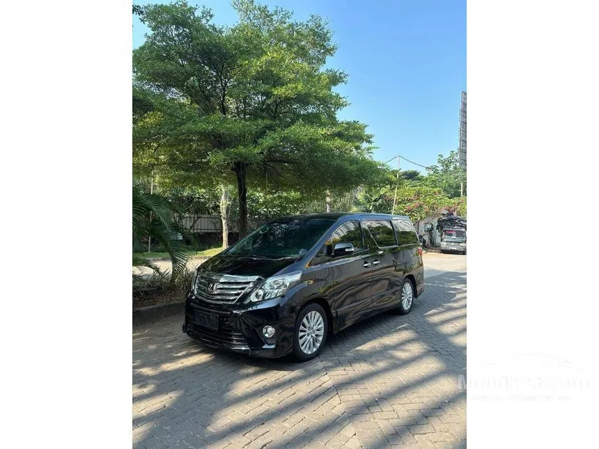 Jual Mobil Toyota Alphard 2012 S 2.4 di DKI Jakarta Automatic MPV Hitam Rp 300.000.000