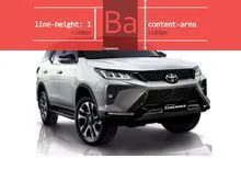 2020 Toyota Fortuner 2.4 VRZ TRD 4X2 SUV TESTING