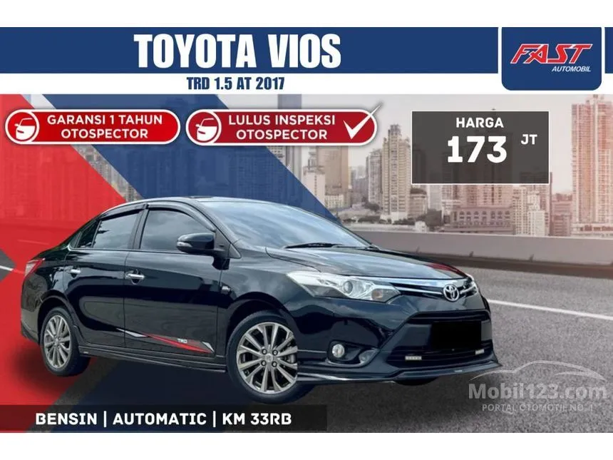 2017 Toyota Vios G TRD Sedan