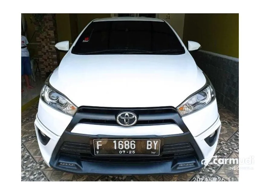 Jual Mobil Toyota Yaris 2016 TRD Sportivo 1.5 di DKI Jakarta Automatic Hatchback Putih Rp 165.000.000