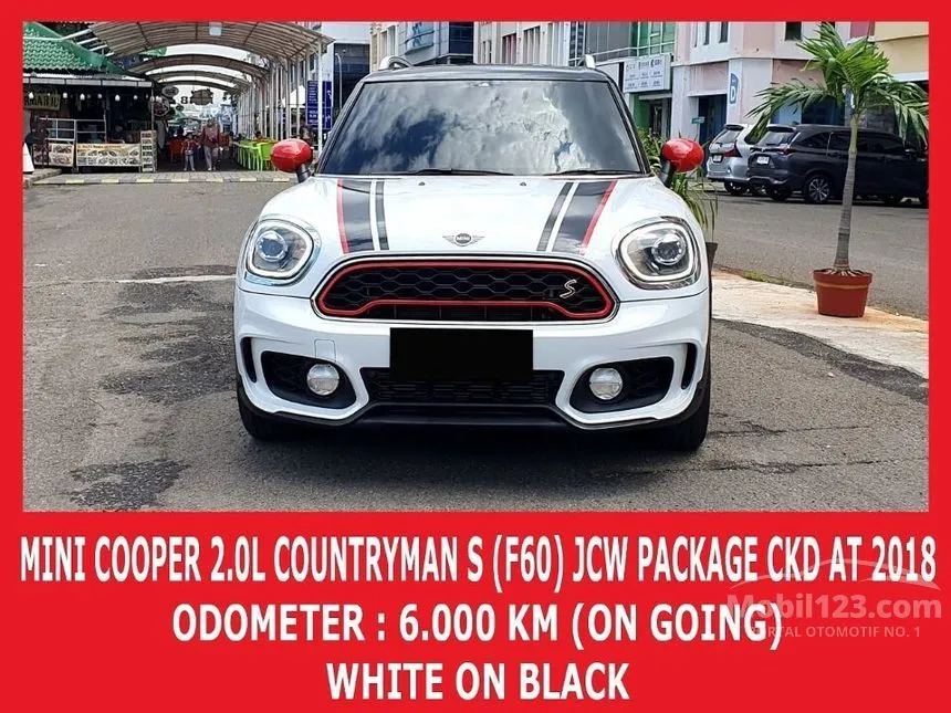 Jual Mobil MINI Countryman 2018 Cooper S 2.0 di DKI Jakarta Automatic SUV Putih Rp 625.000.000