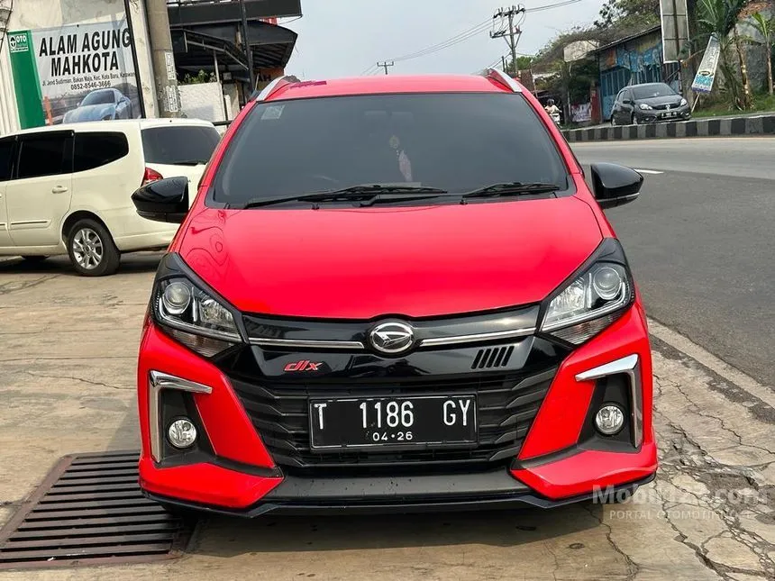 Jual Mobil Daihatsu Ayla 2021 R Deluxe 1.2 di Jawa Barat Manual Hatchback Merah Rp 127.500.000