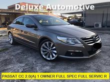 2011 Volkswagen Passat 2.0 CC Coupe FULL SERVIC RECORD 1 LADY OWNER