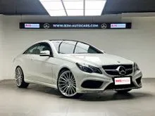 2015 Mercedes-Benz E200 2.0 AMG Coupe AT First Hand