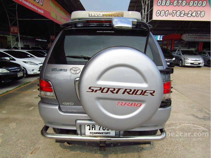 Toyota Sport Rider 2001 SR5 Limited 3.0 in กรุงเทพและปริมณฑล Manual SUV ...