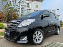 2014 Toyota Alphard 2.4 G G MPV Nik2014 Black On Beige Pilot Seat Km50rb Record Astra #AUTOHIGH #BEST DEAL
