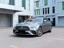 2023 Mercedes-Benz E300 2.0 AMG Line Sedan ODO 14RB Miles, Pajak Juni 2026, Genap E 300