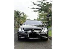 2011 Mercedes-Benz E250 1.8 AMG CGI Coupe Black on Black Odo 39 Rb (TERMURAH)