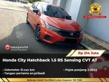 2022 Honda City 1.5 RS Honda Sensing Hatchback CVT AT Orange Pemakaian 2023 NIK 2022 [ GARANSI 5TH ]