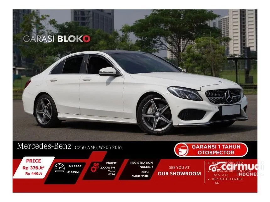 2016 Mercedes-Benz C250 AMG Sedan