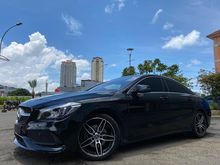 MERCEDES BENZ CLA200 SPORT AMG 2018 BLACK ON BLACK ATPM TDP 125JT