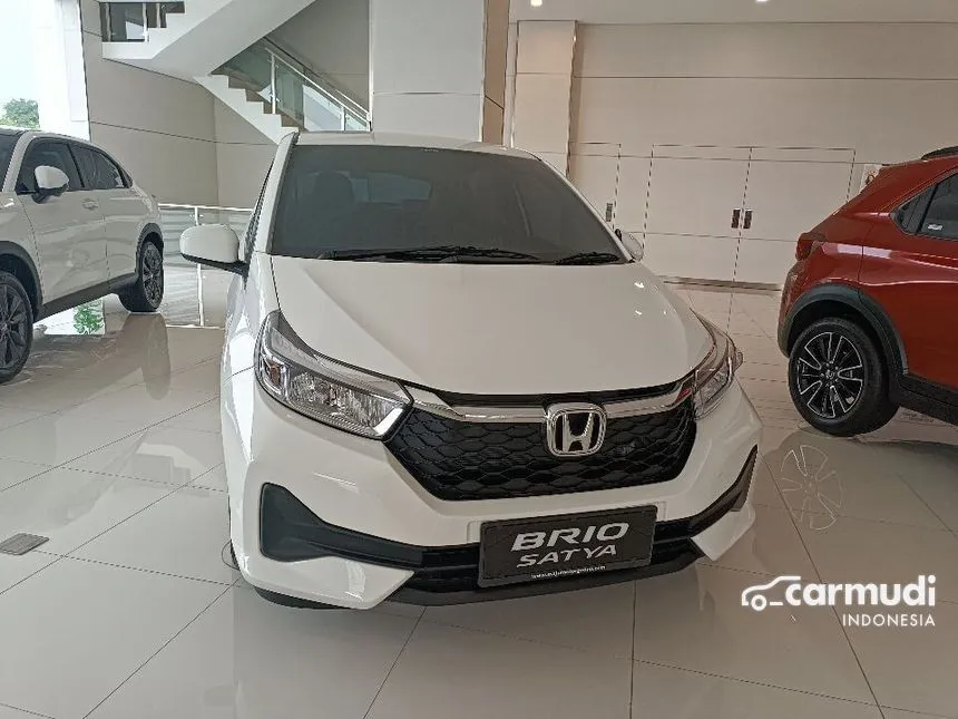 Jual Mobil Honda Brio 2024 E Satya 1.2 di DKI Jakarta Automatic Hatchback Putih Rp 193.300.000