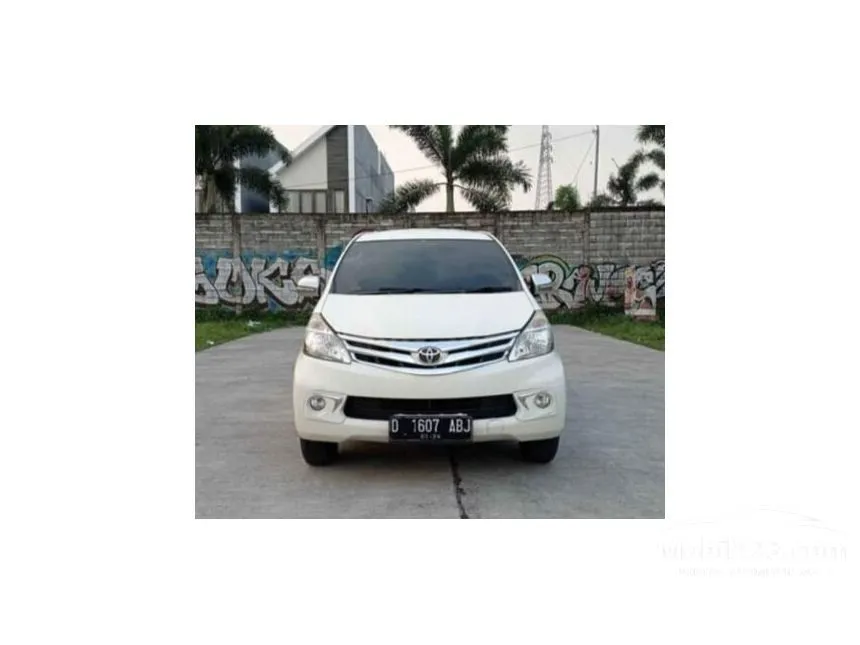 Jual Mobil Toyota Avanza 2013 G 1.3 di Jawa Barat Manual MPV Putih Rp 110.000.000